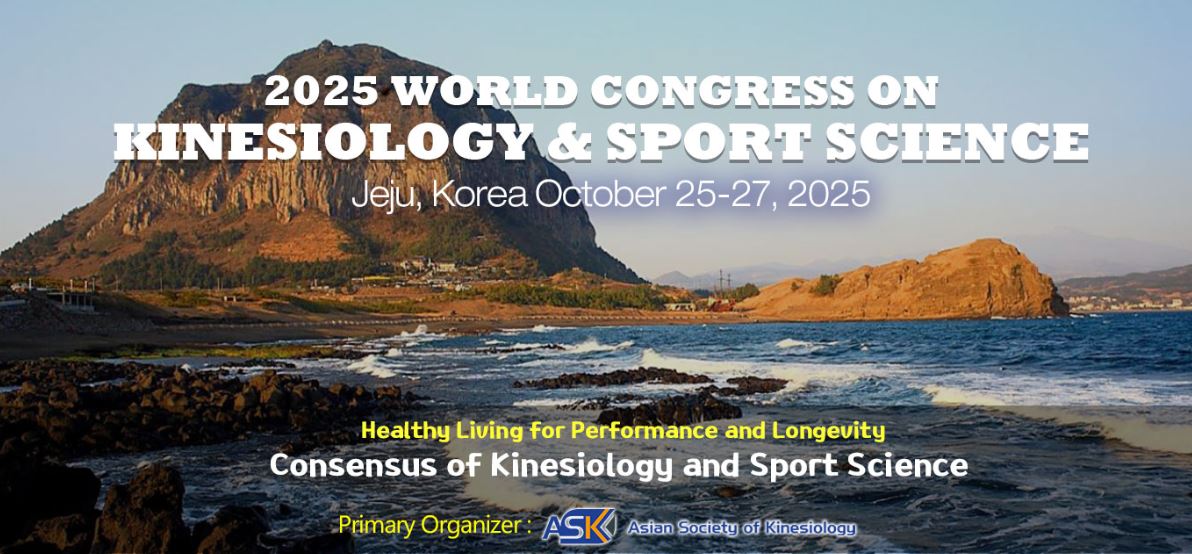 2025 World Congress on Kinesiology & Sport Science 대표이미지