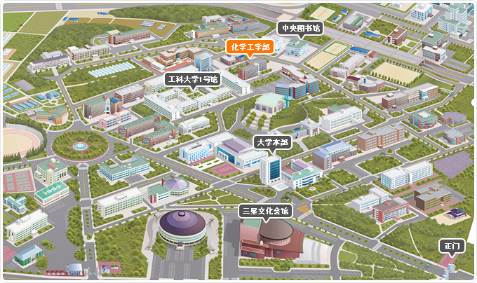 全北大学内部简图