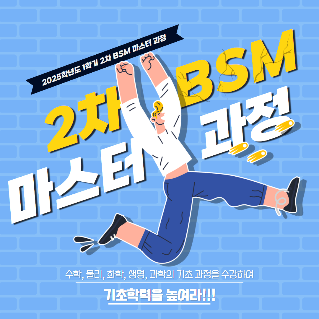 2025 2차 BSM 마스터 과정 안내 카드뉴스 1번째 첨부파일 이미지