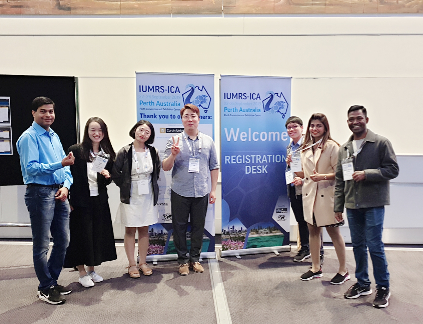 IUMRS-ICA 2019 conference at Perth, Australia. 대표이미지