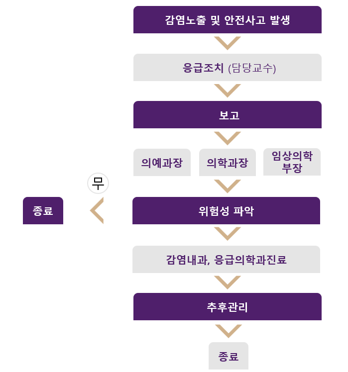 안전사고 관리체계