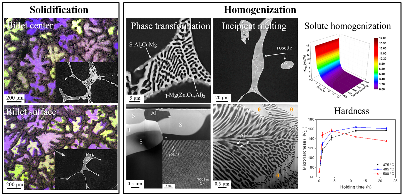 Homogenization behavior of Al-Zn-Mg-Cu alloy 대표이미지